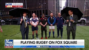New York-based rugby teams bring the game to FOX Square