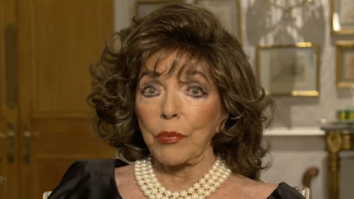 Dame Joan Collins pays tribute to Queen Elizabeth