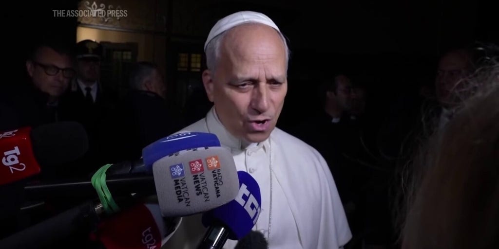 Pope Leo XIV says countries have right to control their borders but says migrants should be treated humanely