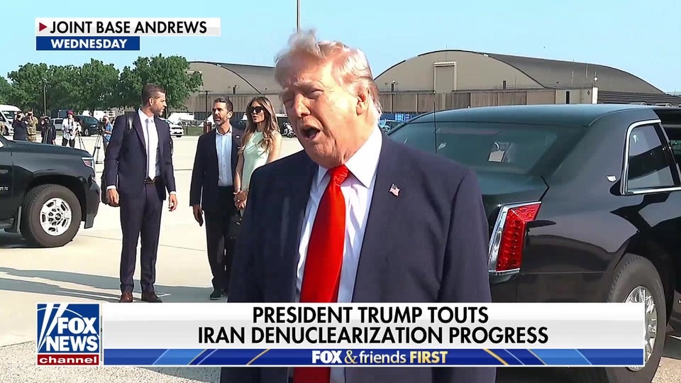 Trump touts Iran denuclearization progress as US airman missing after helicopter crash