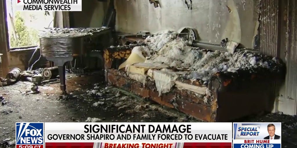 Governor's mansion fire: Suspect arrested over attack on Josh Shapiro's residence