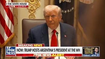 President Trump welcomes Argentina's president to the White House