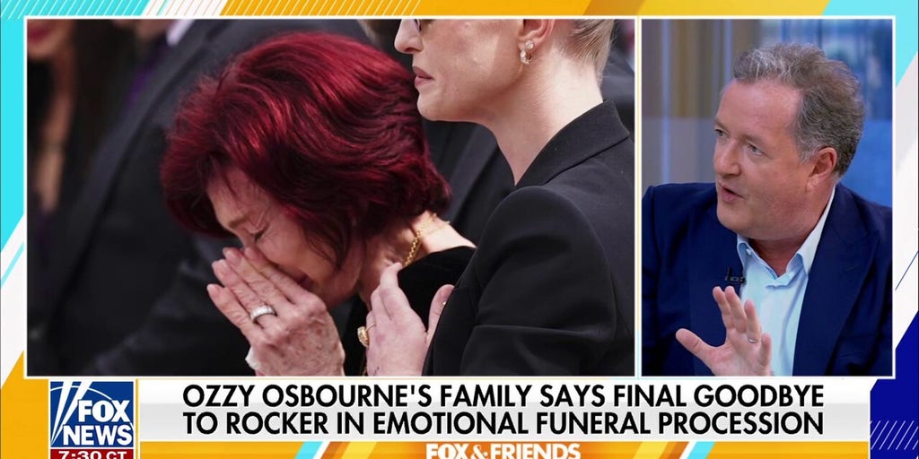 Piers Morgan: Sharon and Ozzy Osbourne had a 'ferocious love' | Fox News Video