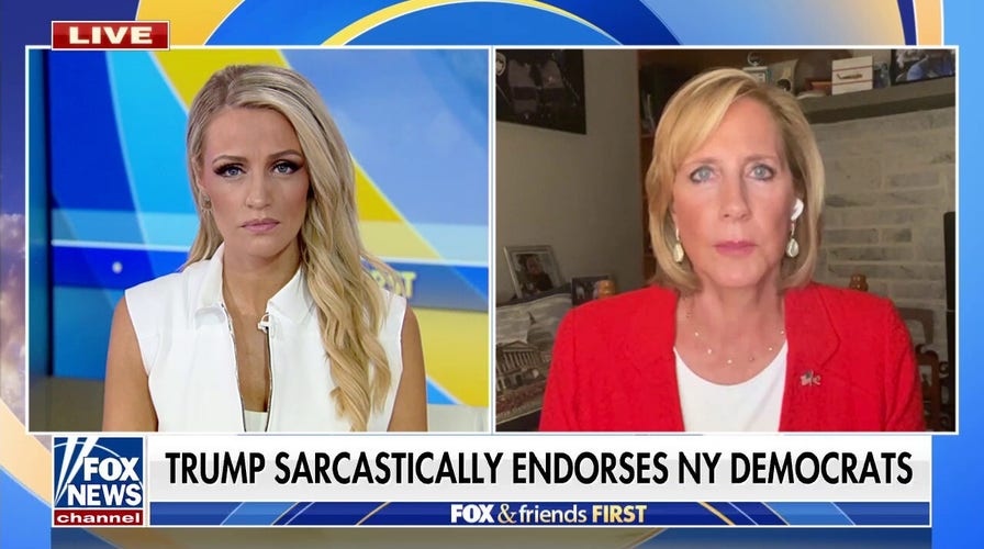 New York politicians receive sarcastic Trump endorsements: 'He's playing games with the Democrats'