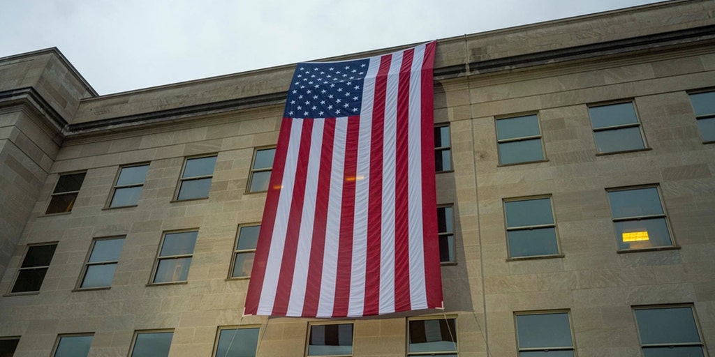 WATCH LIVE: American flag unfurling ceremony held at Pentagon in commemoration of 9/11 attacks