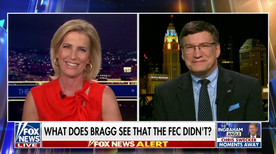 Ingraham: FEC didn’t pursue a complaint against Trump, so why is Bragg?