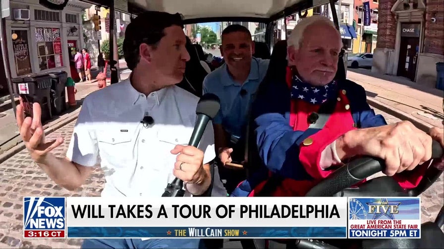 Will Cain immerses himself in Philadelphia's rich history