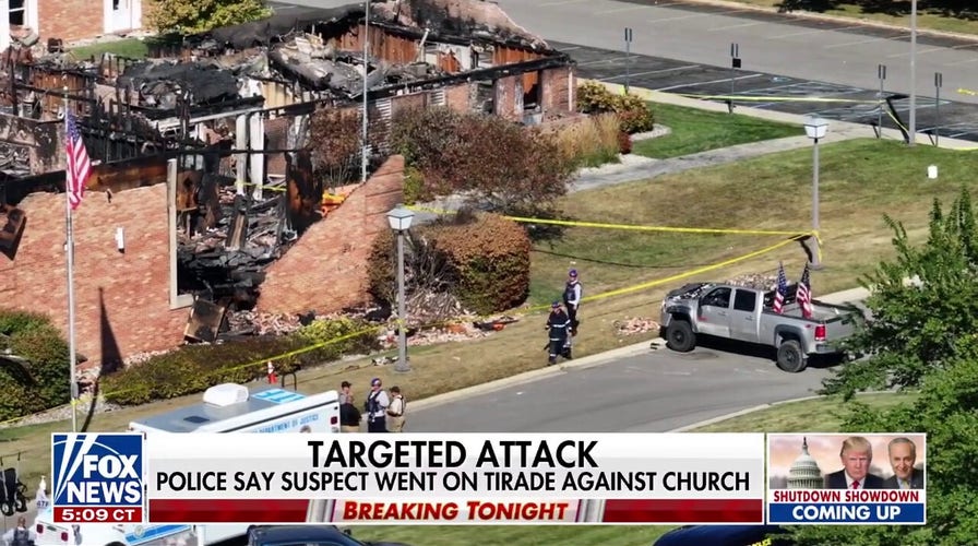 Police say Michigan shooting suspect went on tirade against church