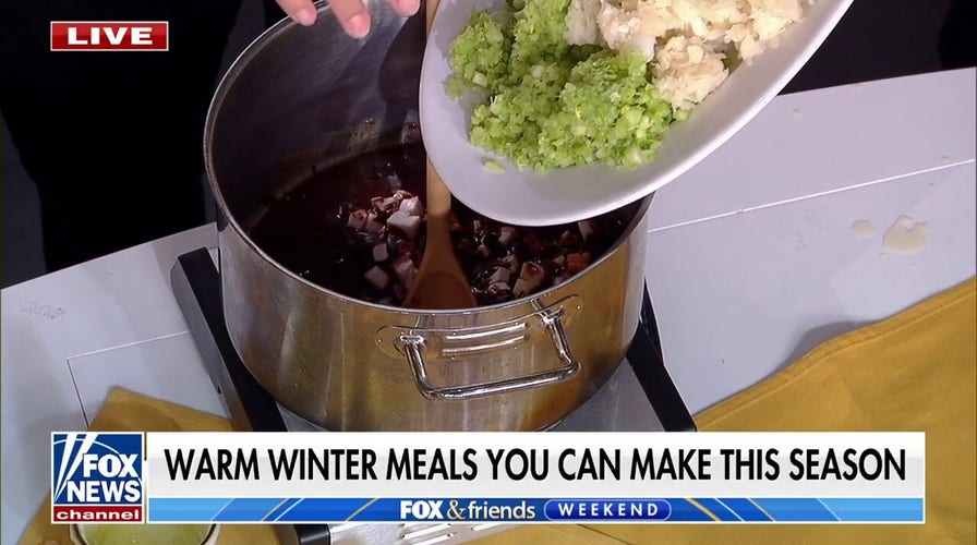 Cozy dishes for cold temperatures