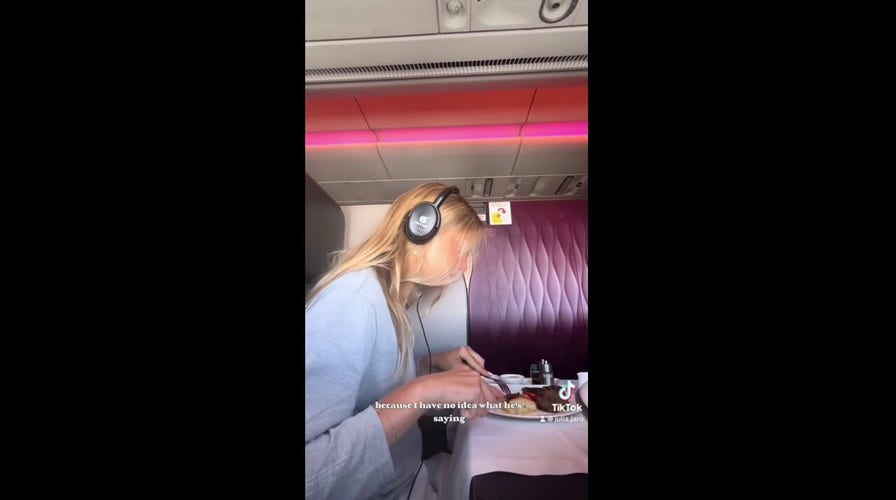 Woman says she was upgraded to business class after meeting airline CEO