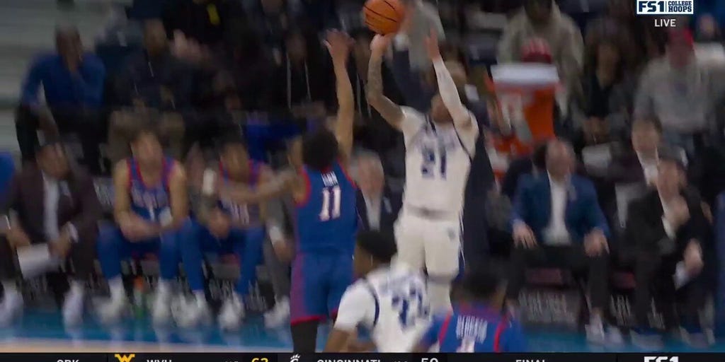 Seton Hall's Isaiah Coleman sinks and-one 3-pointer to trim deficit against DePaul