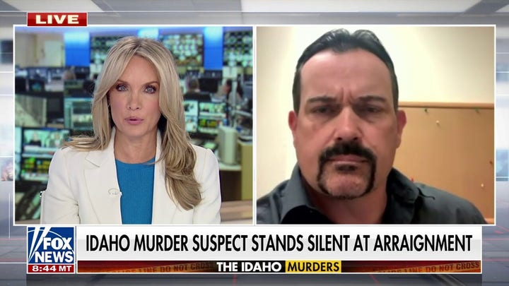 Idaho murder suspect remains silent during arraignment 