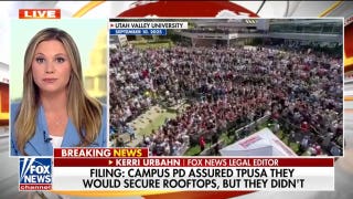 Charlie Kirk’s family files claim against Utah Valley University over security failures