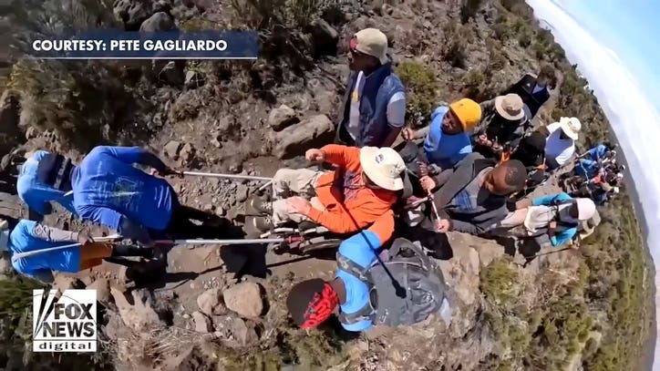 Wheelchair athlete climbs Mount Kilimanjaro