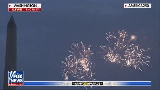 Fireworks light up DC skyline during Army parade