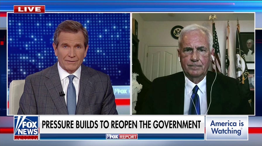 'Just a matter of time' before the Democrats have to reopen the government: Rep. Tom McClintock