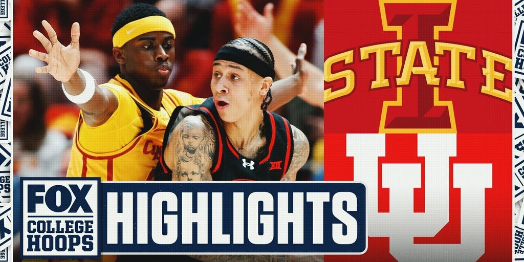 No. 4 Iowa State Cyclones vs. Utah Utes Highlights 🏀 FOX College Hoops