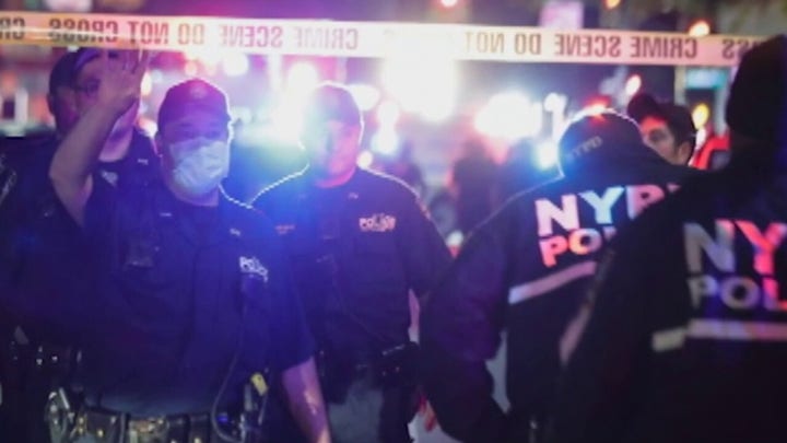NYPD officers attacked during Brooklyn looting incident