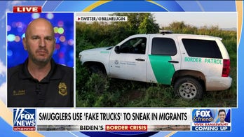 Smugglers caught using fake Border Patrol truck to transport individuals