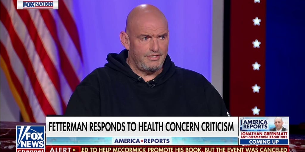 Senator Fetterman responds to health concern criticism | Fox News Video