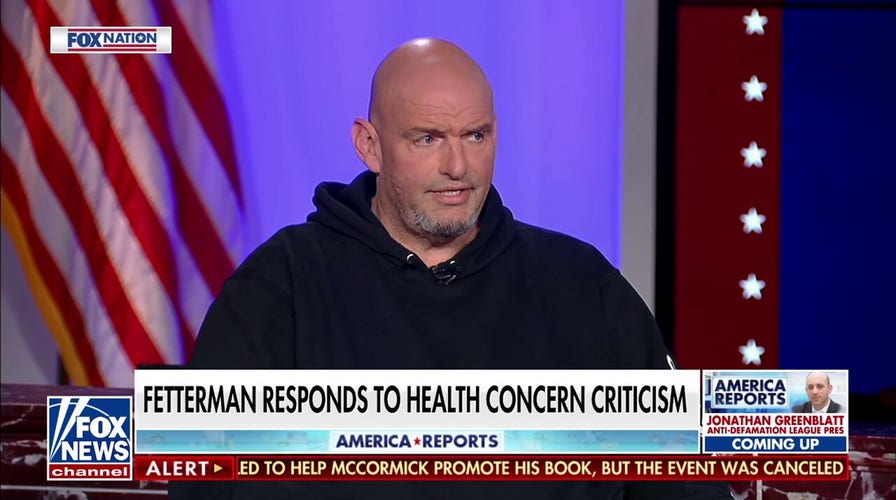 Senator Fetterman responds to health concern criticism