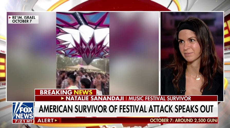 American describes surviving the music festival that turned deadly in Israel