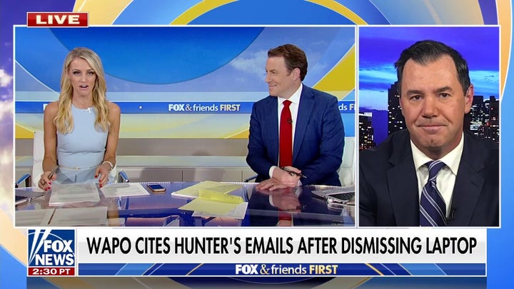 Washington Post cites Hunter Biden's laptop after dismissing it