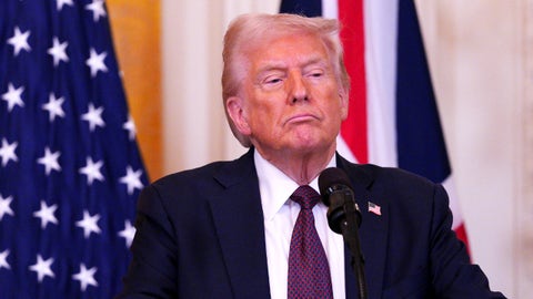  President Trump delivers remarks astatine  the Department of Justice - Fox News