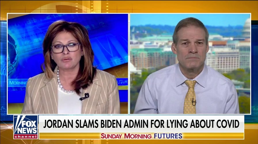 Jim Jordan rips Fauci over COVID-19 origins: 'This is the pattern we see from the Biden administration'