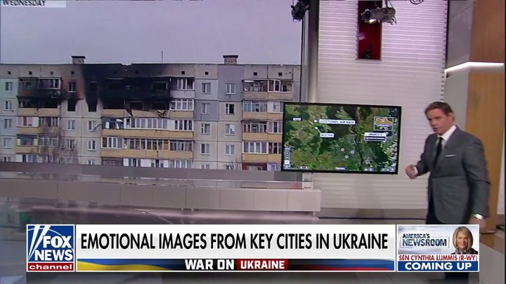 Emotional images from Ukraine show toll of Russian invasion