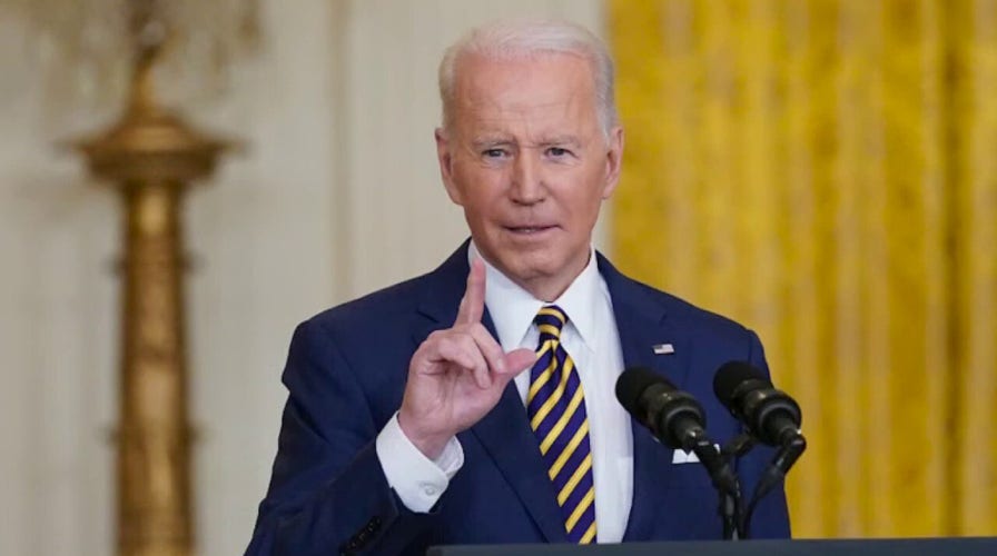 Biden defends presidency, blames Republicans for stalled agenda