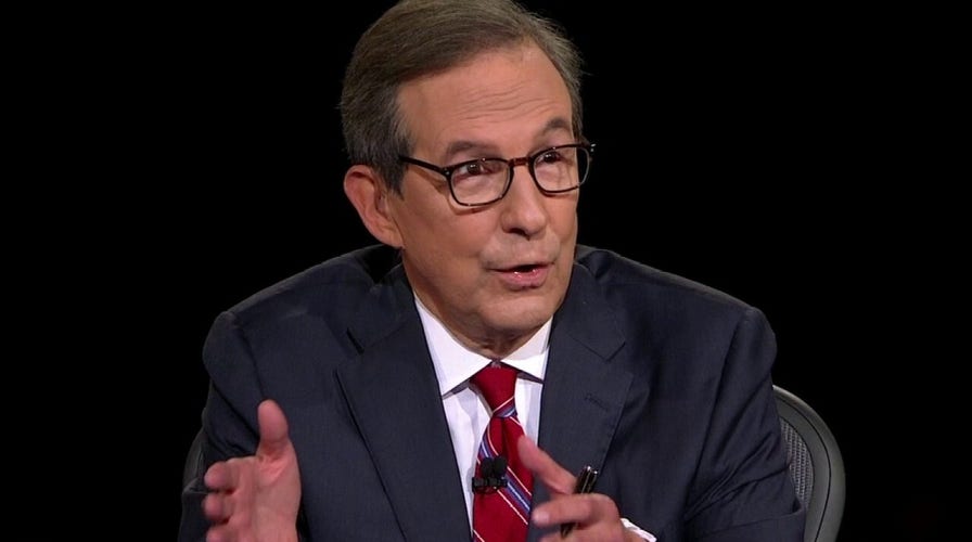 Chris Wallace calls out Trump over interruptions during debate