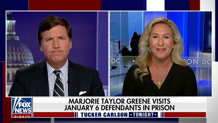 Marjorie Taylor Greene visits Jan. 6 defendants in prison