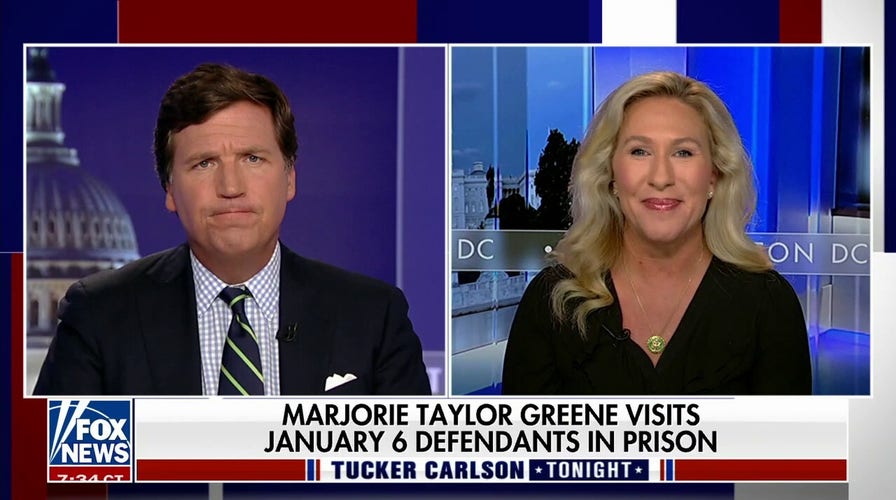 Marjorie Taylor Greene visits Jan. 6 defendants in prison