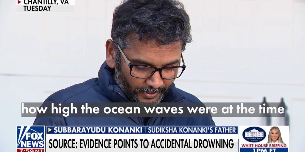 Parents of missing student Sudiksha Konanki 'fully believe' accidental drowning