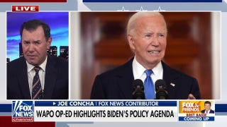 Joe Concha: This election is about common sense vs chaos - Fox News
