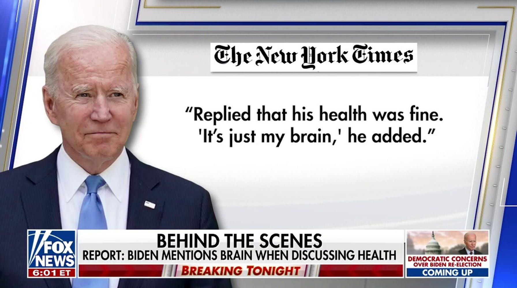 Biden's Mental Decline: New Revelations Raise Concerns Among Elite Supporters