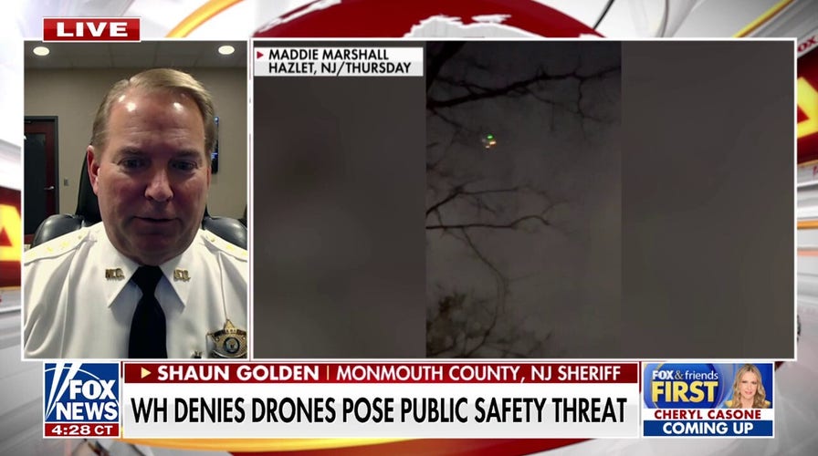 NJ sheriff calls on officials to declare a state of emergency over mysterious drones