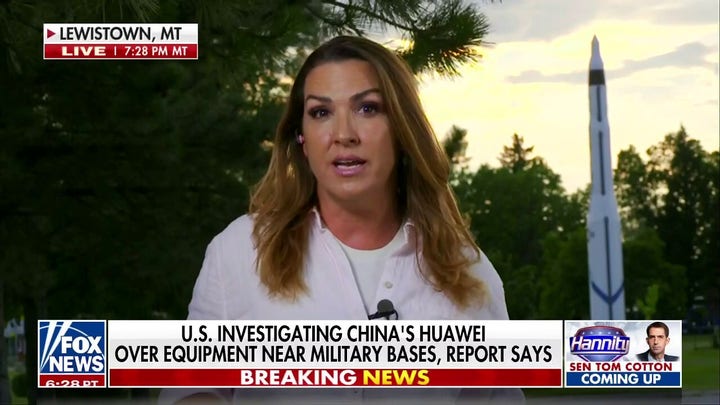 China's Huawei purchases equipment close to U.S. military bases
