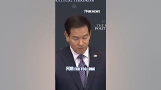 Secretary Rubio: Counterterrorism doctrine has a 'blind spot' for far-left extremism