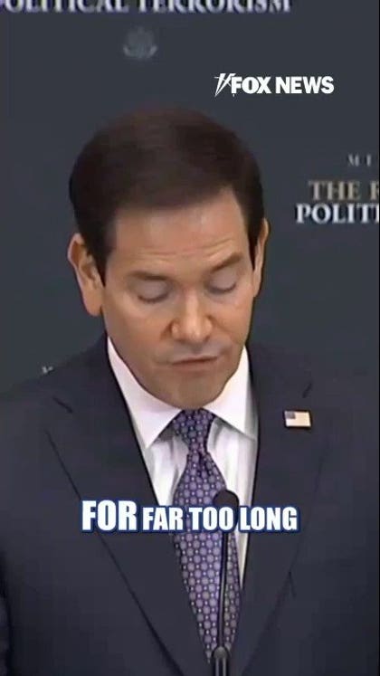 Secretary Rubio: Counterterrorism doctrine has a 'blind spot' for far-left extremism