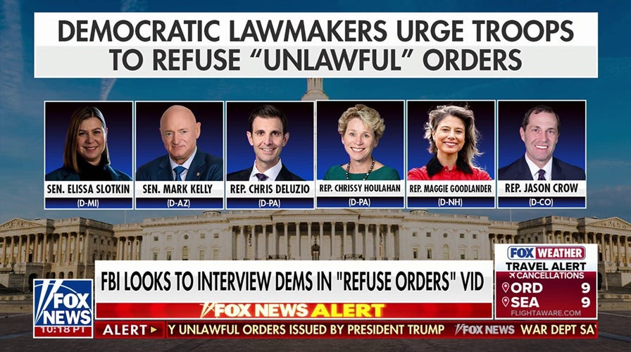 FBI to interrogation  Democrats progressive   successful  'refuse orders' video