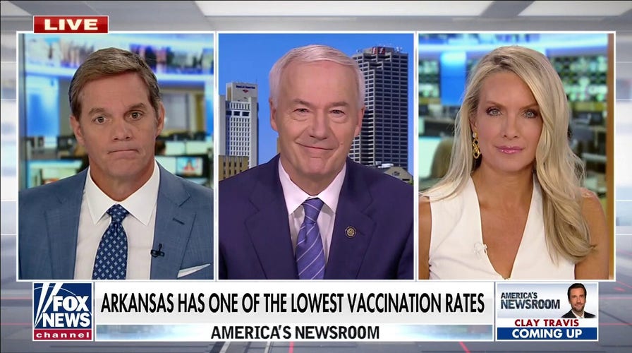 Arkansas governor: Getting vaccinated is the best way out of this pandemic