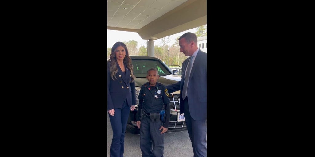 DHS Sec. Kristi Noem introduces youngest member of US Secret Service