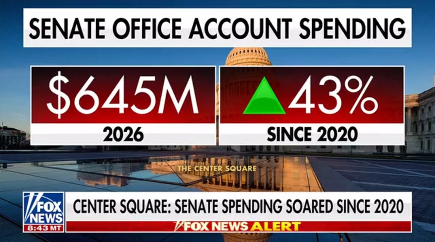 Center Square study  shows Senate spending soaring