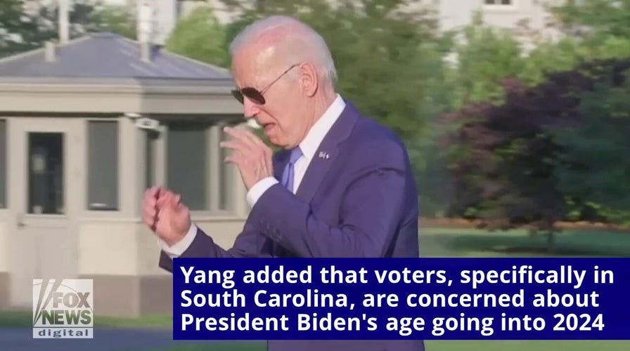 Andrew Yang says Trump would win if election was today, DNC stifling democracy promoting Biden