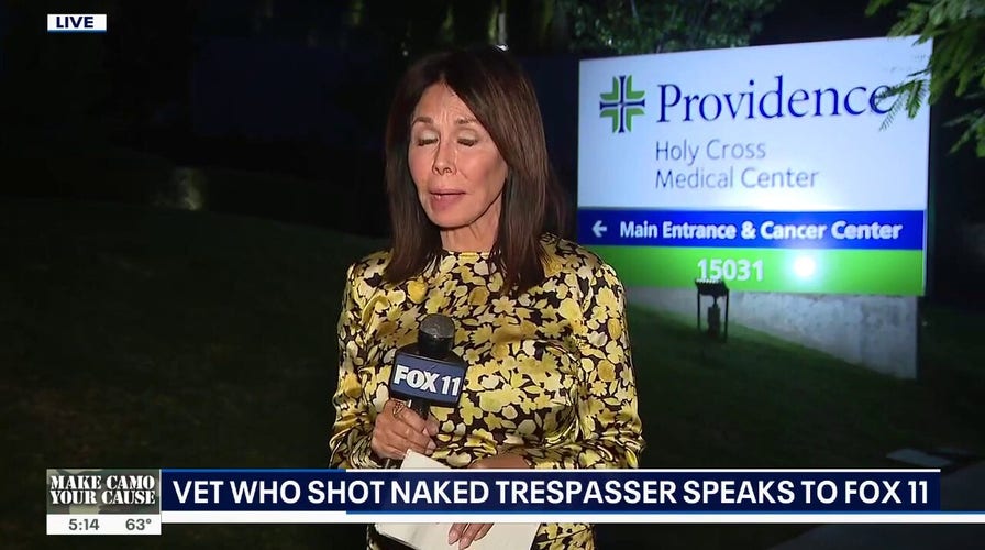 Veteran who changeable  bare  intruder speaks out