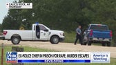 Officials cite ‘no credible leads’ in escape of ex-police chief from prison as manhunt continues