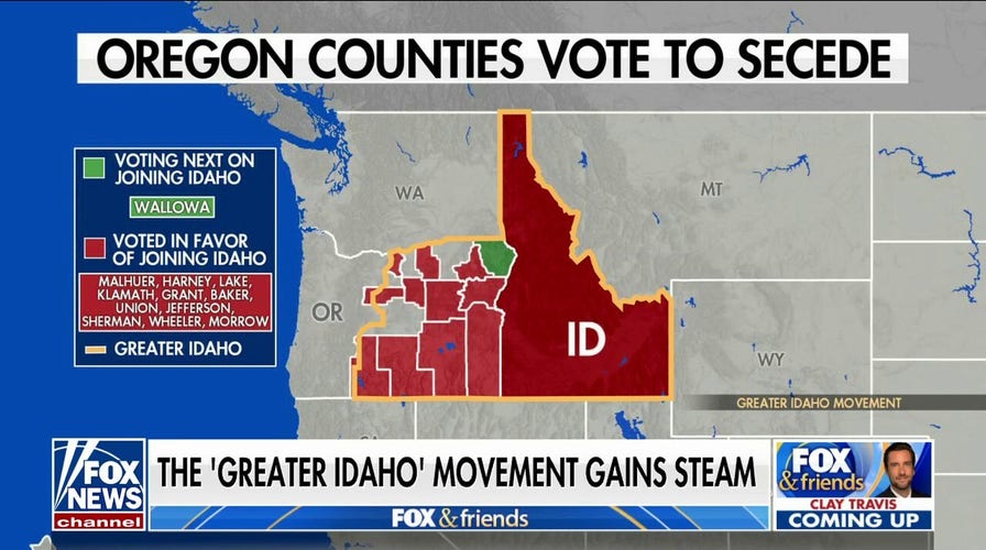 Rural Oregon Movement To Join Greater Idaho Gains Traction With Vote   Image 