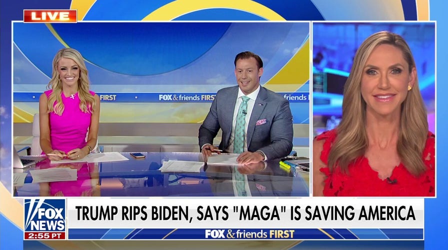 Lara Trump: Trump policies would 'right the ship' in America